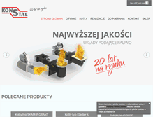 Tablet Screenshot of kotlarstwo.info